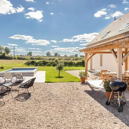 Country House, Heated Pool, Nordic Bath And Great Views Couzon